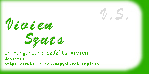 vivien szuts business card